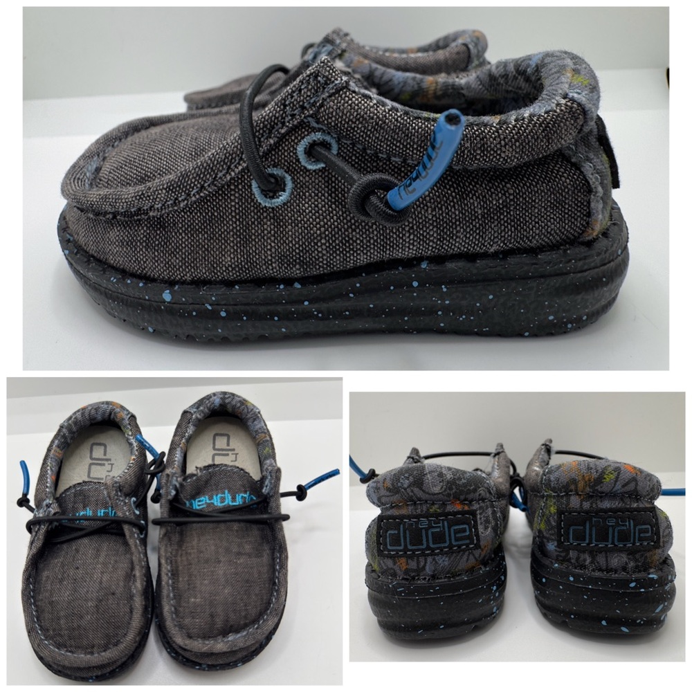 Hey Dude Wally Toddler Casual Shoe SZ 5 Toddler